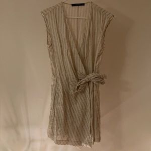 Zara Striped Romper Dress